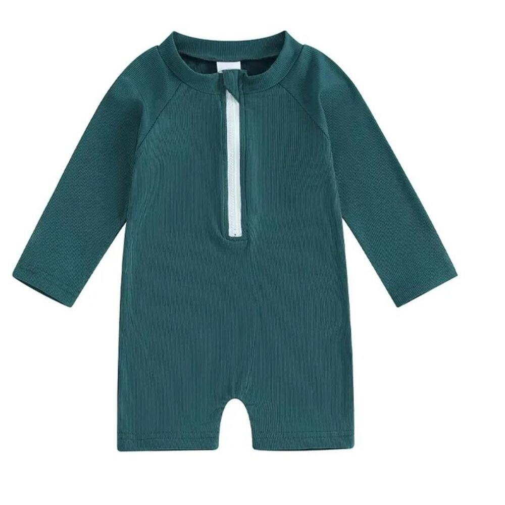 New toddler ribbed soft bathing suit 3-6 months